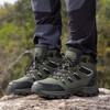 ELUVA Winter Hiking Boots for Men Waterproof Thermal Snow Boots Anti Slip Lightweight Outdoor Walking Shoes Warm Comfort for Men