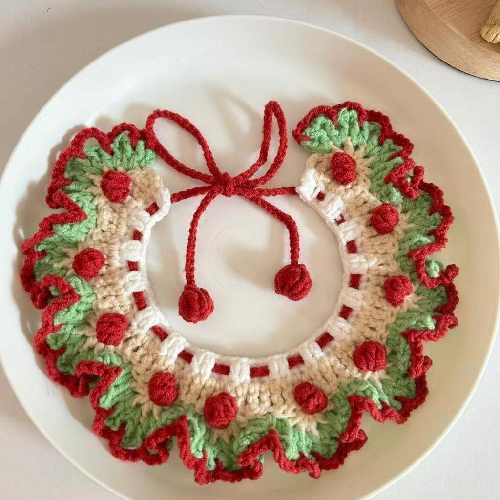 Cute Crochet Cat Collar Scarf Kit: DIY Pet Accessory