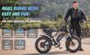 Ridstar Q20 Pro Off-road Electric Bike, 20*4 Inch Fat Tires, 2*1000W Motor, 52V 20AH Dual Battery, 34mph Max Speed