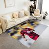 Football Player Kit Celebrating Carpet Suitable for Study Room Dormitory Decorate Room Game Room Anti-slip Rug Anime Office Decor Best for Christmas