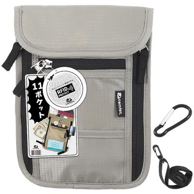 Passport Security Neck Skimming Card Case [comfox] Case, Pouch, Strap, Prevention,