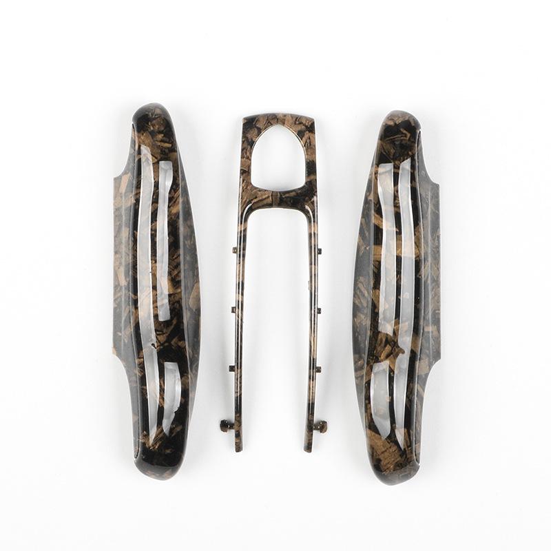 Porsche Wood Grain Key Shell Set for Panamera, Macan, and Cayenne