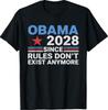 Obama 2028 Ponieważ Zasady Już Nie Istnieją Koszulka