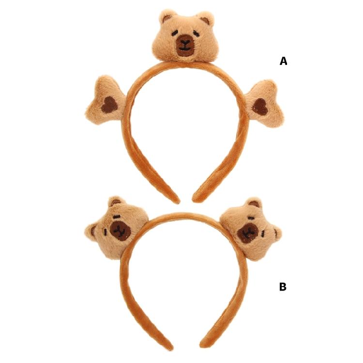 Practical Bear Cartoon Headband For Daily Use And Special Occasion Comfortable Headwear For Kids And Teens