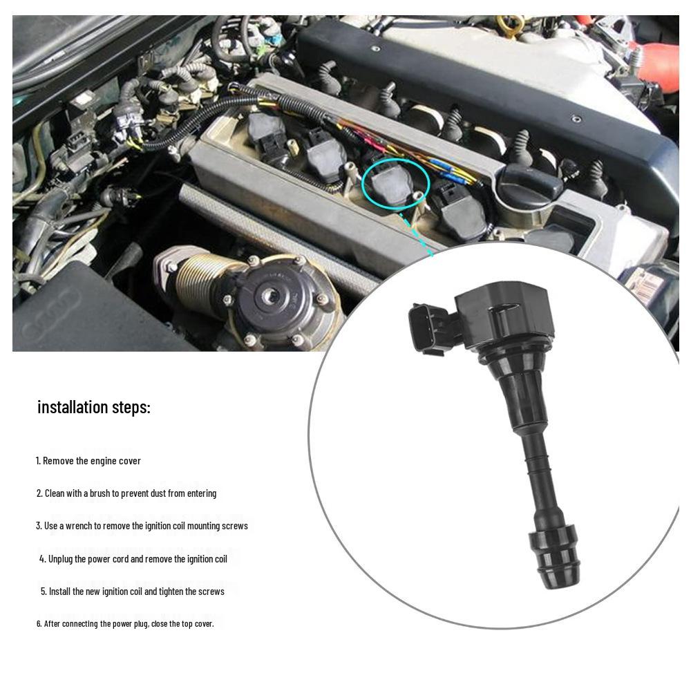 6 Ignition Coil Packs UF349 for Nissan, Infiniti, Suzuki 3.5L/4.0L V6