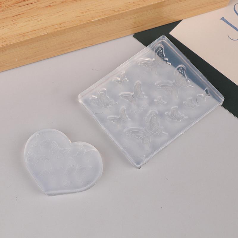 1Pc 3D Butterfly Diy Design Silicone Decorated Nail Art Templates Nails Mold Nail Manicure Art Mould Tools Decorations