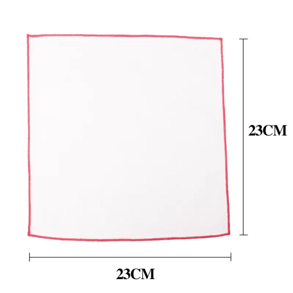 Square Plain White Pocket Cotton Handkerchief Small Suit Pocket Towel Cloth Decoration