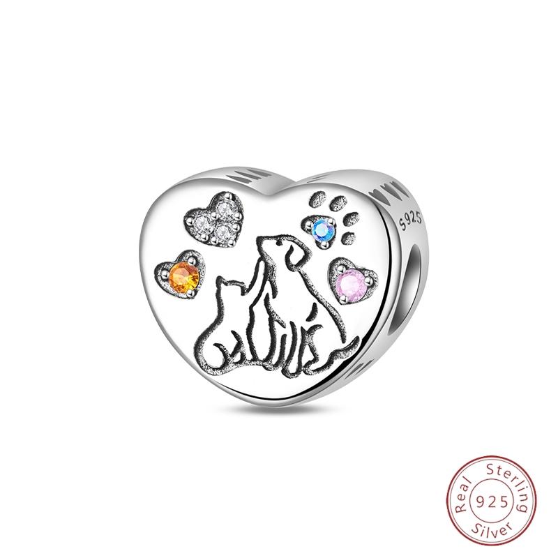 

Cute Copper Capybara Black Cat Elephant Sausage Dog Charms Beads Fit 3Mm Original Bracelets Diy Fine Jewelry Making