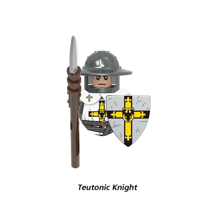 Mittelalterliche Römische Soldaten Gladiatus Bogenschütze Griechische Schwere Infanterie Templer Ritterr Mini Bausatz Bausteine Kinderspielzeug
