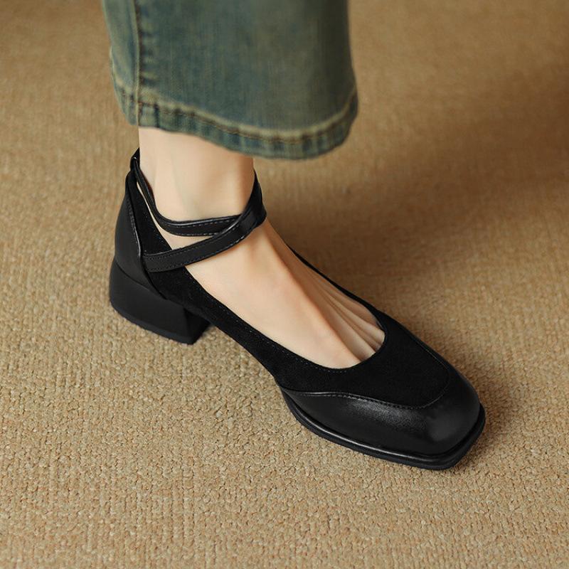 

New low-heeled single shoes, comfortable soft sole, shallow mouth, four-season wear, women s shoes, flat heel, large size rubber sole, women s casua 39 чёрный