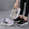 Sneakers running shoes new women's shoes mesh breathable casual white soft sole lightweight student single mesh shoes