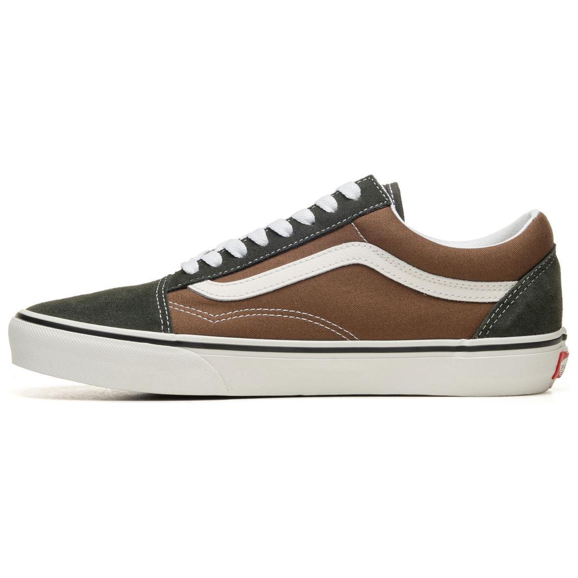 Vans Unisex Old Skool Canvas Suede Pop Brown Multi VN0005UFBF01 41