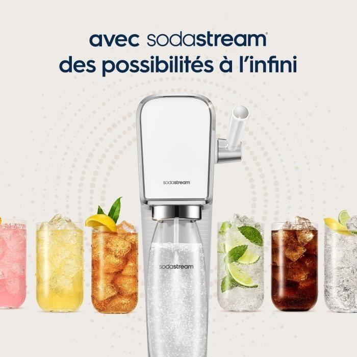 Concentrés SODASTREAM - Lot de 6 concentrés 7UP - Jusqu'à 54L de boissons - 440ml