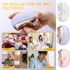 Electric Nail Clipper for Seniors, 3 In 1 Automatic Trimmer with Polishing, Rechargeable Design