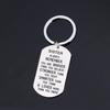 Unique Wish Brother/sister Remember You Are Brave Stainless Steel Necklace