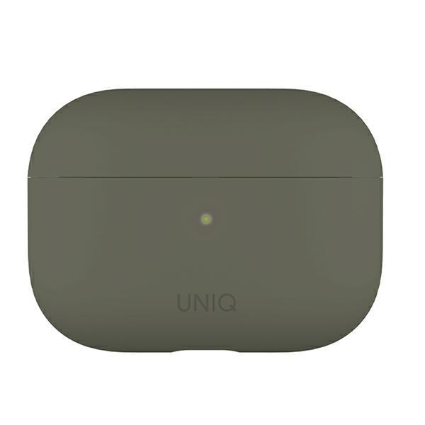 Etui do AirPods Pro UNIQ Lino Silicone Szare