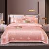 European Cotton Sateen Jacquard 4-Piece Skin-Friendly Bedding Set
