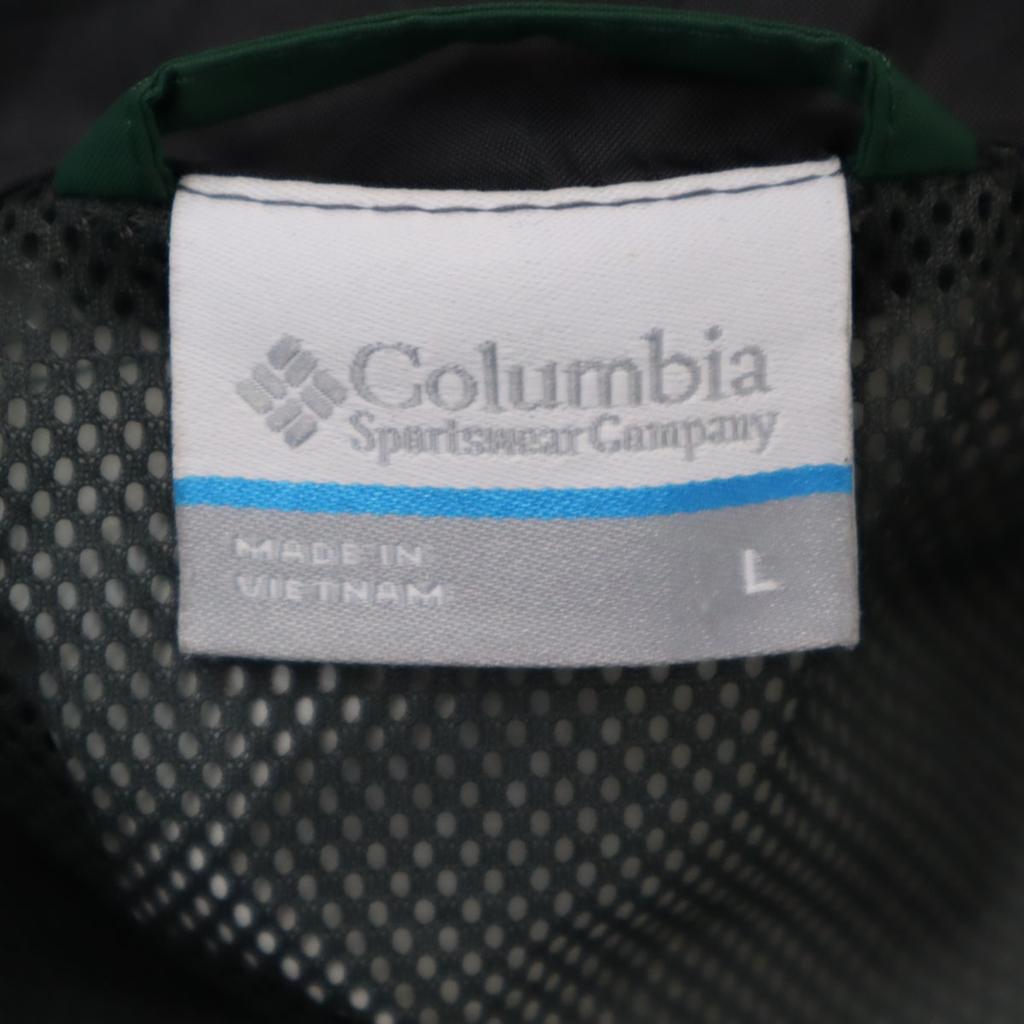 Columbia Mountain Parka L Green Mesh Lining Outdoor Men's Used