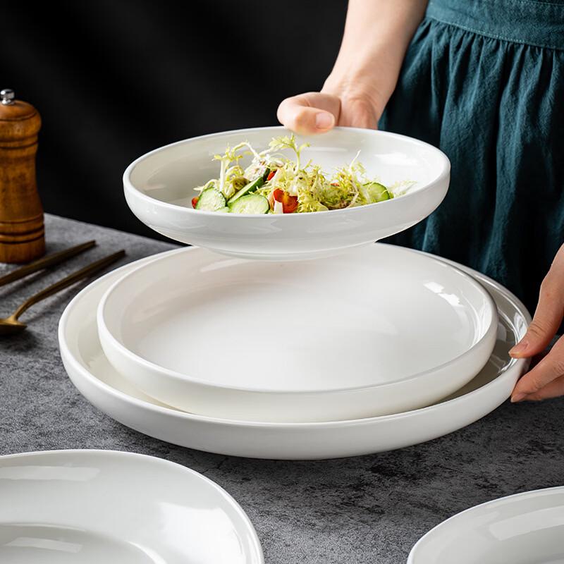 White Ceramic Multi-purpose Serving Plates