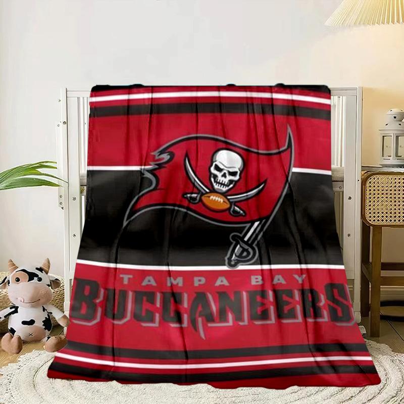 Tampa Bay Buccaneers Helmet Portable Blanket/Soft Blanket Bedding Blanket Suitable for Travel Camping Living Rooms Offices Sofas Fan Gifts