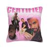 Drake Rapper Pillowcase Printing Polyester Cushion Cover Decor Pillow Case Cover Home Square 18''