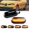 2pcs For SEAT Ibiza 6L 2002-2008 Cordoba Toledo Leon MK1 MK2 1996-2006 LED Dynamic Side Marker Light Turn Signal Light 14805294