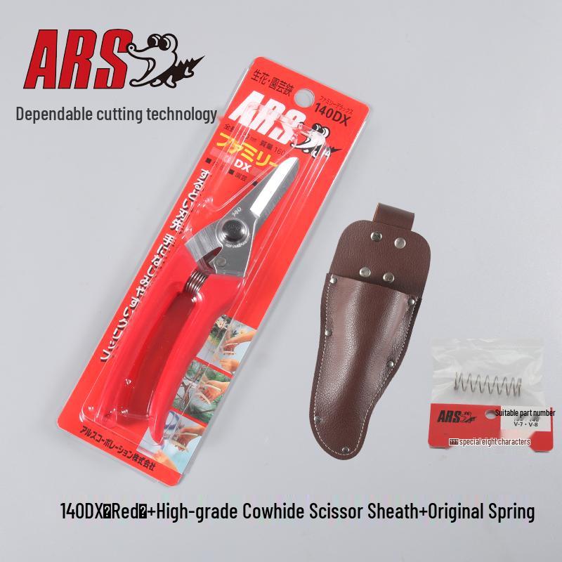 Japan 140DX Floral & Gardening Scissors: Imported Pruning Shears for Flowers, Fruits & Trees