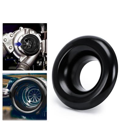 4 Inch Inlet Car Bellmouth Velocity Stack Adapter Air Intake Turbo Horn Aluminum