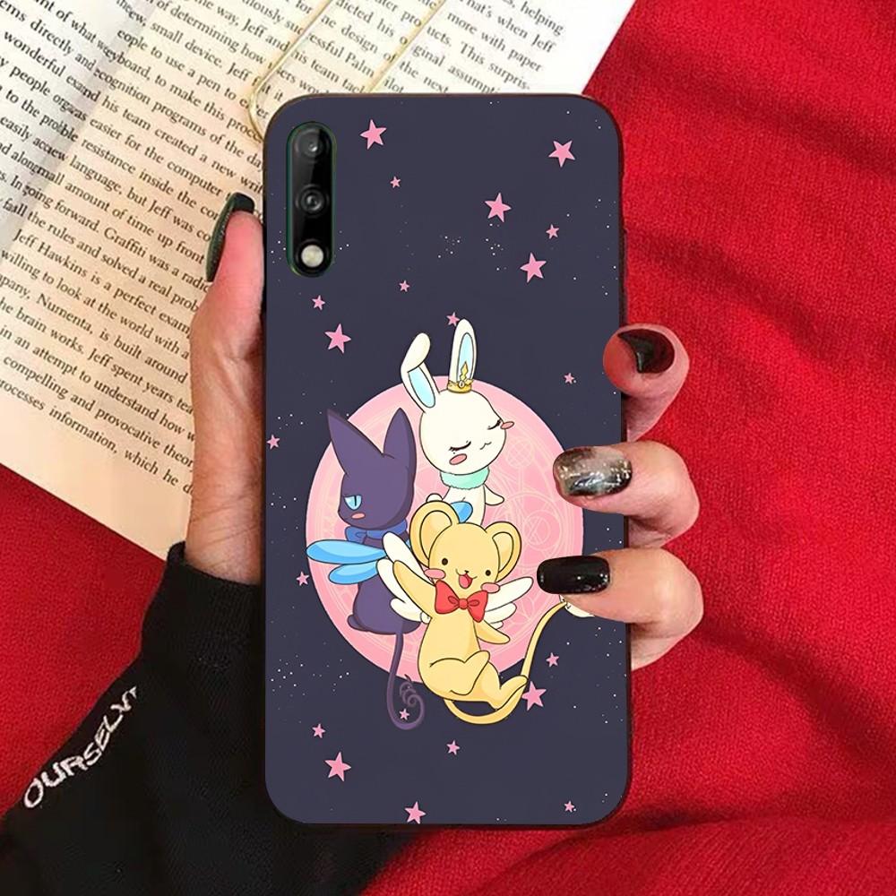 Sakura Card Captor Phone Case For Huawei Honor 10 lite 9 20 7A 9X 30 50 60 70 pro plus Soft Silicone Cover