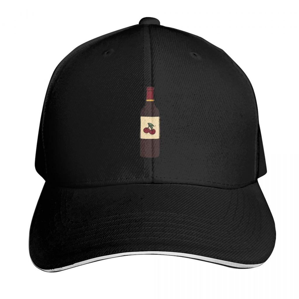 Cherry Wine Baseball Cap Hiking Hat Hat Unisex For The Sun Custom Cap Summer Hat Caps Unisex Womens