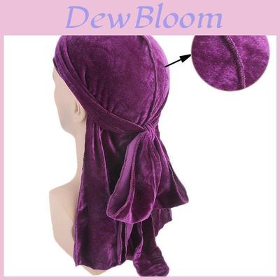 Luxurious Unisex Velvet Bandana Hat With Breathable Turban Caps For All Seasons