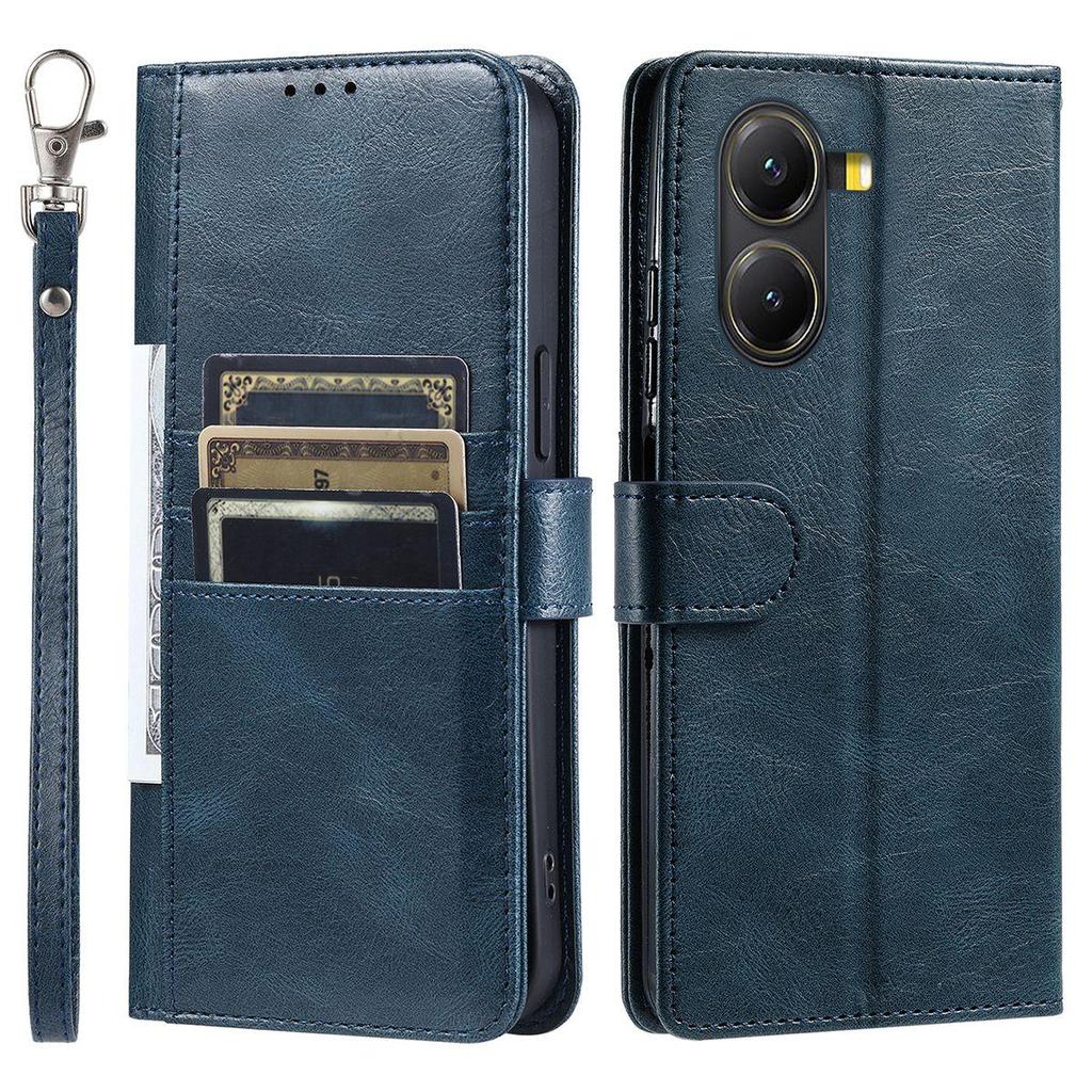 Cover for Xiaomi POCO X7 Pro 5G,M7 4G Retro PU Leather Flip Wallet Phone Case Multi Card Slots
