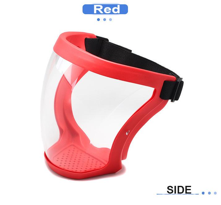 Transparent Safety Mask WindProof Anti Fog Maskface Transparent Protective Safety Glasses Kitchen Protection Anti-splash Mask
