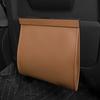 1Pc Garbage Bag Leather Leak-proof Magnetic Adsorption Storage Bag Space Saving Storage Pocket Seat Hanging Trash Can