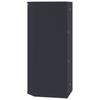Corner Mirror Cabinet Gray 30 X 24 X 60 Cm