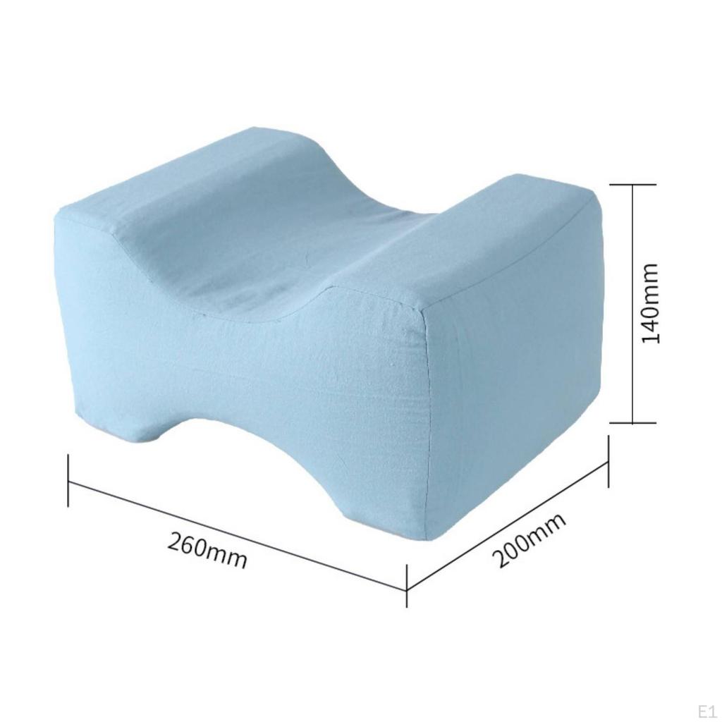 Knee Positioning Cushion SideLying Textile Side Sleeping Wedge for Caregivers