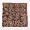 90cm Leopard Print Square Scarf Satin Silk Headband Muslim Woman Hijab Lady Fashion Hairwrap Rock Style Headscarf Islam Turban