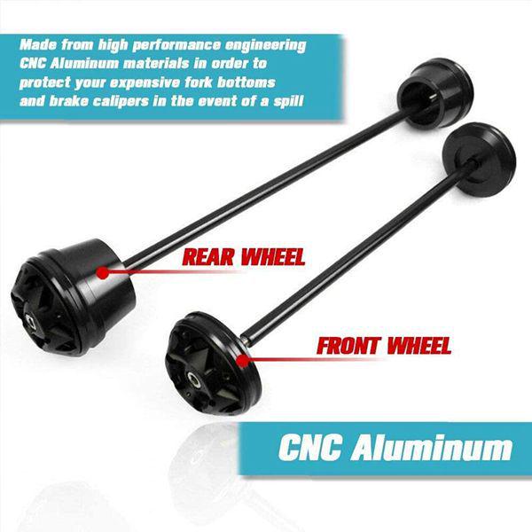 

Front & Rear Axle Protection Balls for 2013-2020 Yamaha MT07/FZ07 None