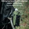 UHMWPE Outdoor Water Bottle Holder Water Resistant Hiking Backpack Shoulder Strap Mounted Water Bottle Pouch Bag Camping Cycling 4