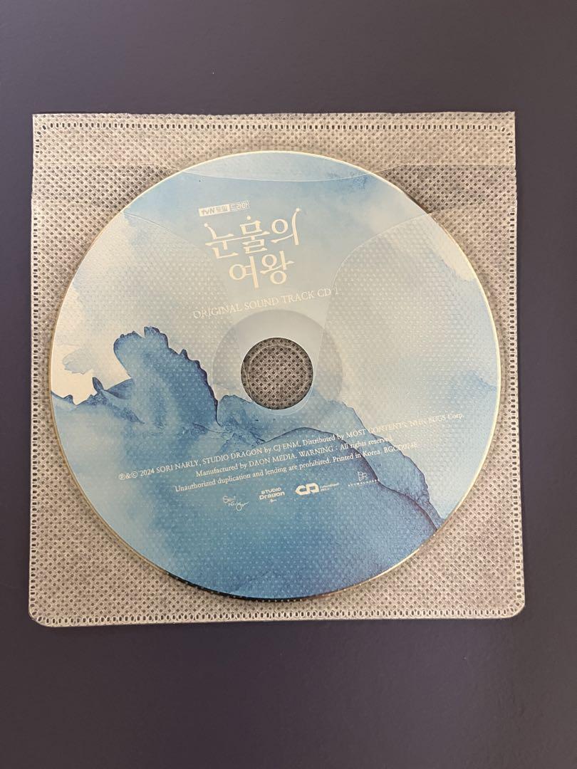 

[USED] Queen of Tears OST Korean Edition Official CD1 Only
