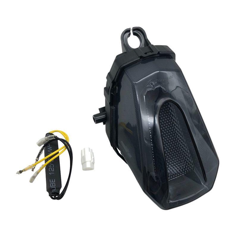 Powerful For GSX-R1000 GSXR1000 2017- Rear Tail Light Brake Turn Signals Integrated LED Light Accessories Black