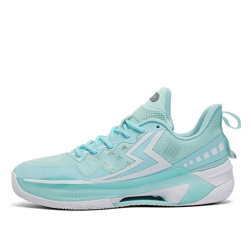 Neue Schnür-Low-Top-Atmungsaktive Basketballschuhe Herren Junior High School Schüler Spezial Stoßdämpfung Kampfsportschuhe