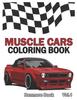 Buch Muscle Cars : Coloring Books, Classic Cars, Trucks, Planes Motorcycle and Bike (Dover History Coloring Book) (Volume 1) : 1