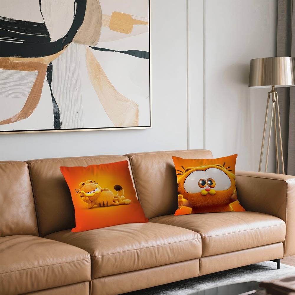 Cute Anime G-Garfields Cat 45*45cm Cushion Cover Pillow Cover Decor Pillowcase Home Pillowcase For Couch Pillow