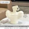 Nordic Ceramic Vase Abstract Art Ornament Living Room Tea Table Dining Table Flower Arrangement Utensils Home Decoration