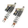2pcs Motorcycle Universal 360mm 370mm Rear Adjust Air Shock Absorbers Suspension For Honda Yamaha Kawasaki Suzuki Ducati ATV