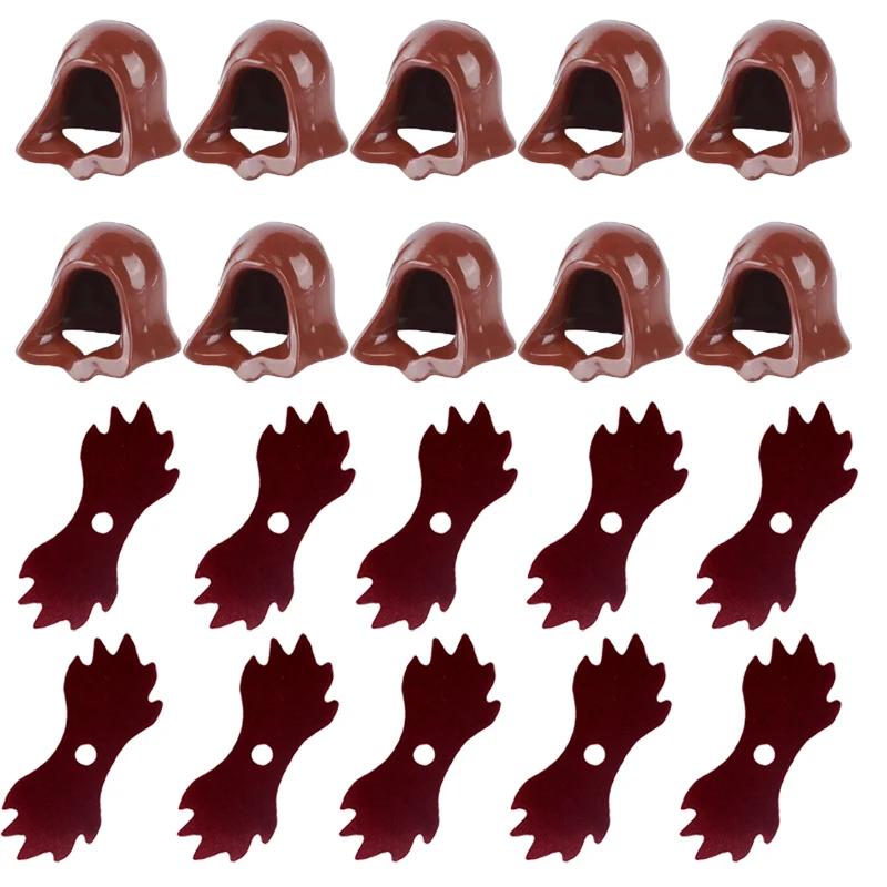 

MOC Персонаж Аксесуари Будівельні блоки Середньовічний Солдат Капюшон Пальто Накидка Бойова Мантія Міні Цегла Хлопчик Іграшка Подарунок K034 DIY