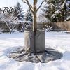 Protective Barrier for Young Trees Palm Tree Root Protector, 3-Layer Winter Freeze Cover with Ground Stakes, Insulation Trunk Wrap Shrubs Garden