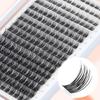 Diy Segmented Single Tuft Of False Eyelashes 8-18Mm Eyelashes Dd Curl Dense Curl