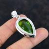 Faceted Peridot Pendant Gemstone Handmade Pendant 925 Sterling Silver Pendant Beautiful Peridot Jewelry Latest Design Pendant Gifts for Wife